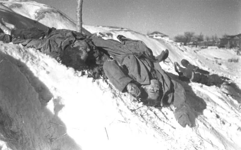 Убитые нацистами советские военнопленные (Сталинград)