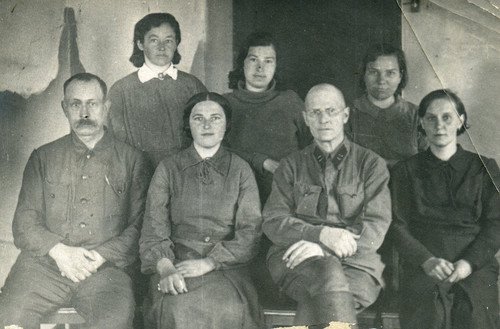 Workers of the evacuation hospital No. 3375.