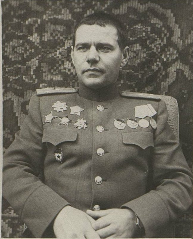 Image: Chief of Staff of the 32nd Rifle Corps, Guards Colonel Samchuk I.A.