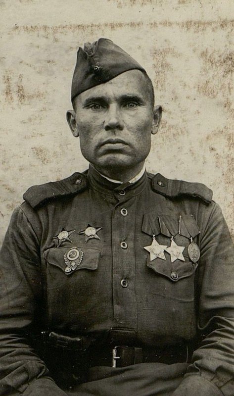 Image: Sapper Sergeant Sadyk Nagimovich Shaikhutdinov