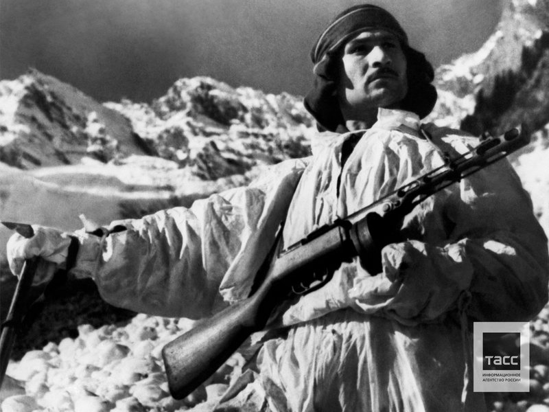Боец-грузин