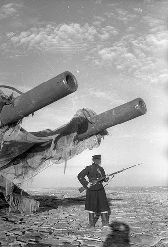 305-мм береговая башенная батарея. Кольский п-ов