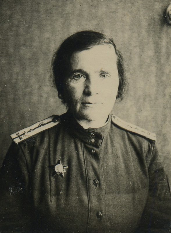 Vinogradskaya Natalya Parfirievna, Captain of the medical service