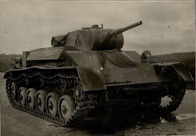 Фотография: Лёгкий танк Т-70м