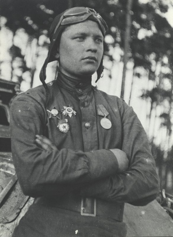 Scout of the reconnaissance platoon of the 63rd Guards Chelyabinsk Tank Brigade