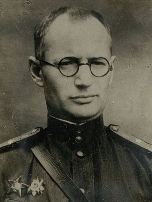 Image: Colonel Semenikhin Petr Fedorovich. Head of the Communications Department of the North-Western Front