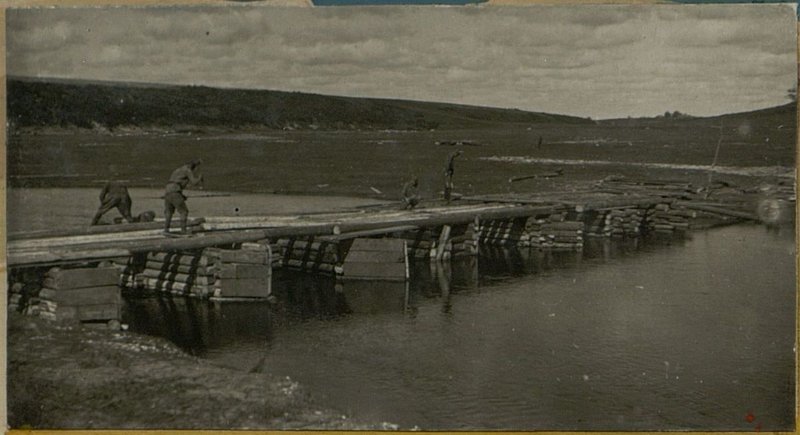 Фотография: Переправа через р. Гжать