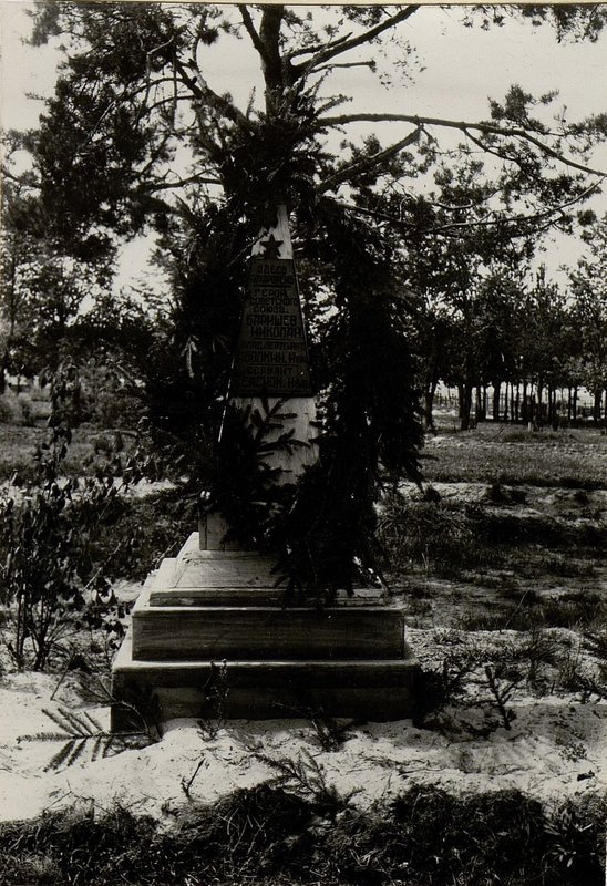Фотография: Могила расположена в центре братской могилы на Минском кладбище г. Бобруйска