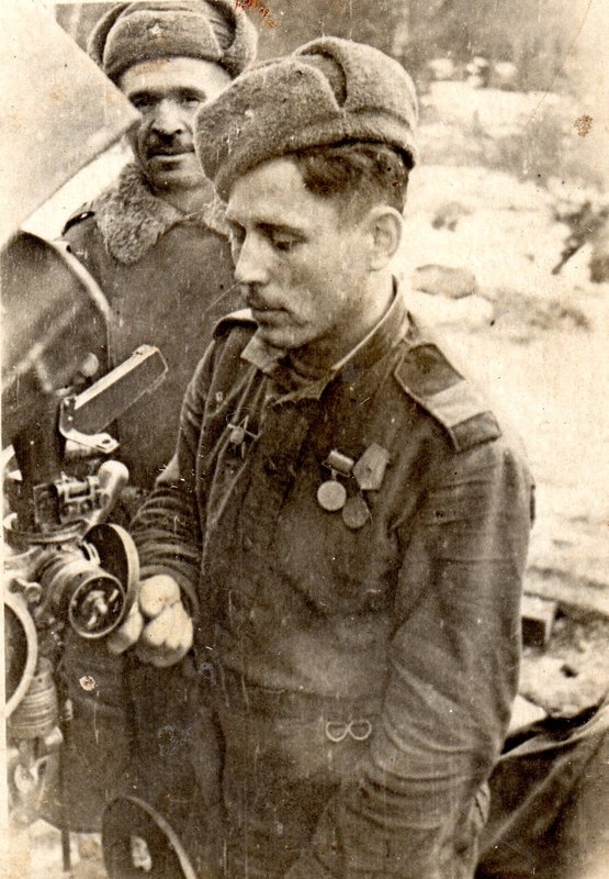 In Latvia. March 3, 1945