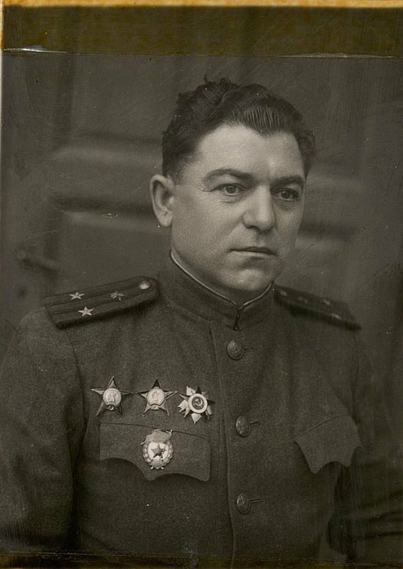 Image: Commander of the 57th Guards Separate Signal Battalion - Guards Lieutenant Colonel Filatov