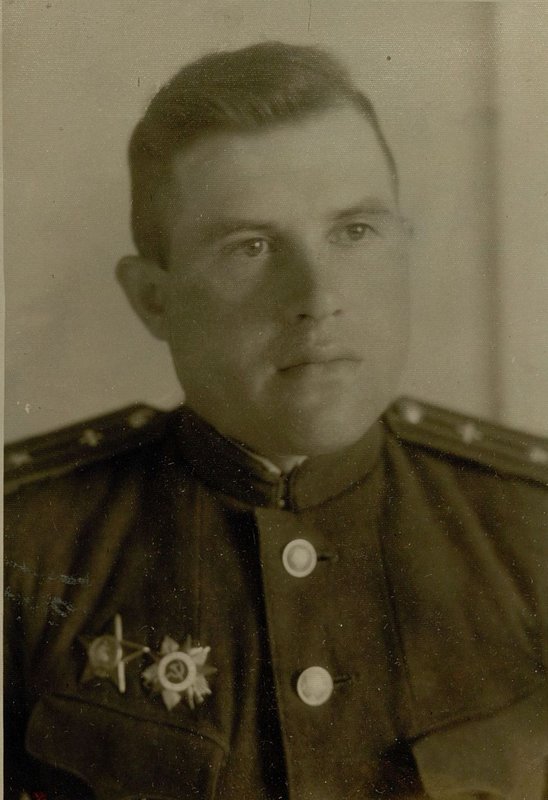 Image: Commander of the 451st BAO (airfield service battalion), Major Neskorozhenny D.Ya.