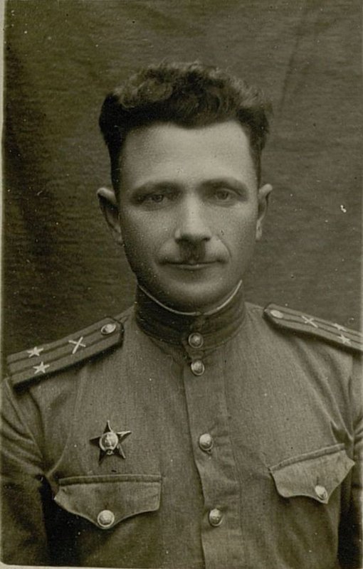 Фотография: Подполковник Шухман Ефим Семенович. Начальник штаба 32 отдельной минометной бригады РГК (Резерва главного командования)