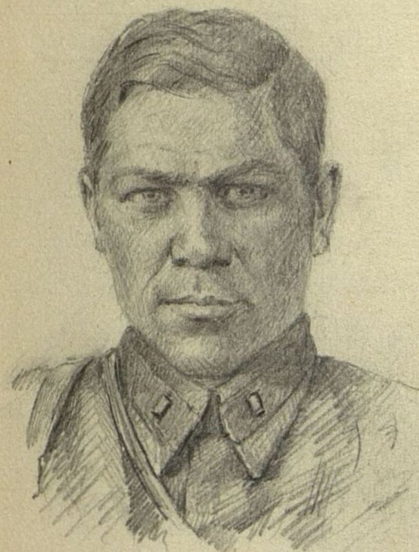 Image: Deputy commander of the 2nd battalion for political affairs, Captain Fedot Yakimovich Yakimov
