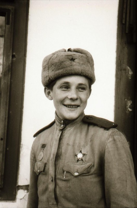 Разведчик, сержант Н. Кривопус, военнослужащий 202-й стрелковой 27-й армии