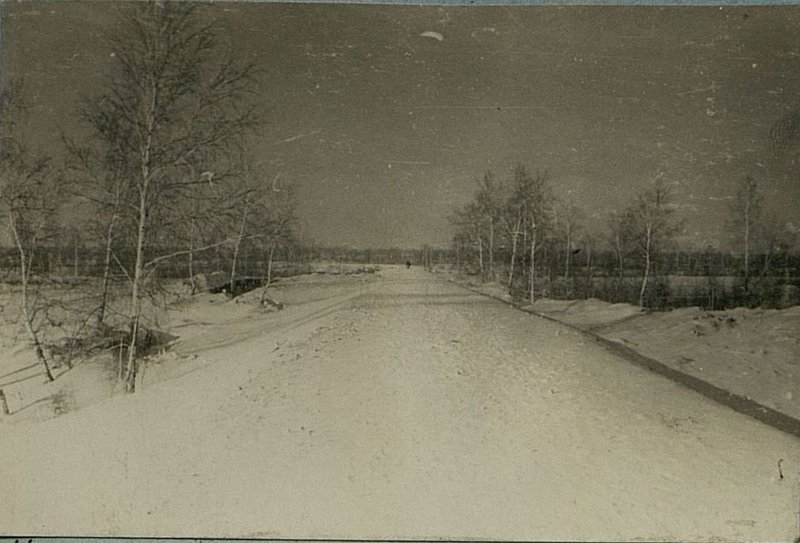 Фотография: Участок готового земляного полотна