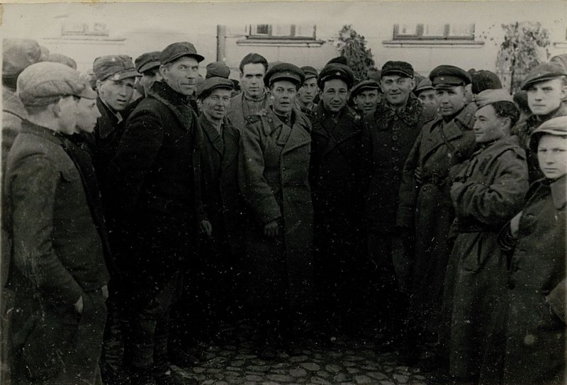 Image: Residents of the city of Suvalki welcomed their liberators with joy