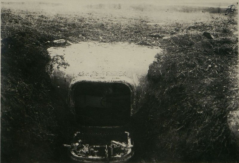 Image: Long-term firing point in the zone of action of the 17th Guards rifle corps