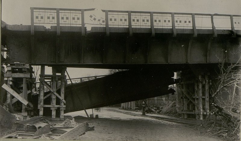 Фотография: Общий вид восстановленного путепровода № 5