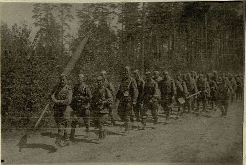 Image: Sapper battalion on the march