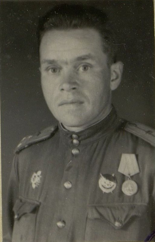Image: The commander of a tank company, senior lieutenant Gorokhov N.M.