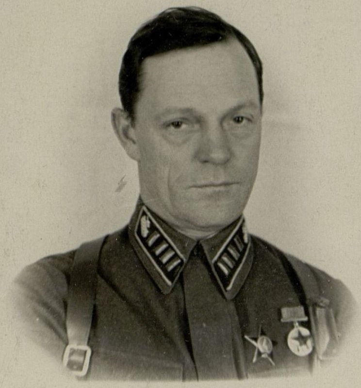Image: Colonel Belov Petr Dmitrievich, deputy brigade commander for the rifle unit