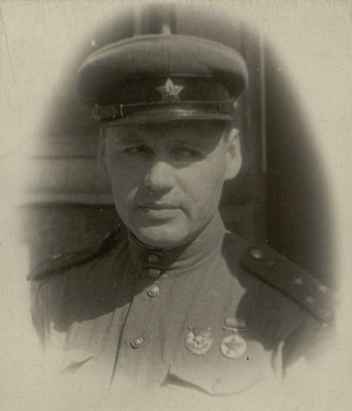 Image: Deputy Brigade commander for political affairs Colonel A.L. Kuznetsov