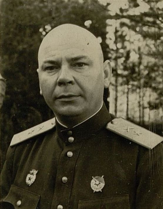 Image: Guards Major-General of Artillery Bazhanov Yuri Pavlovich. Chief of the Operational Group of the Guards Mortar Units of the North-Western Front