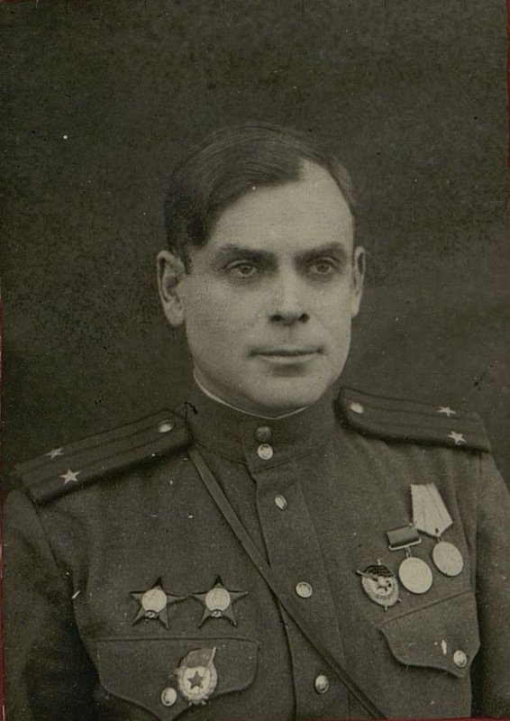 Фотография: Гвардии подполковник М.Я. Брылев