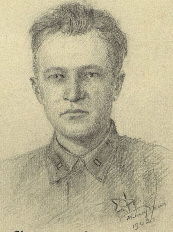 Image: Chief of Staff of the regiment Captain Altynov. K. left at the disposal of the division