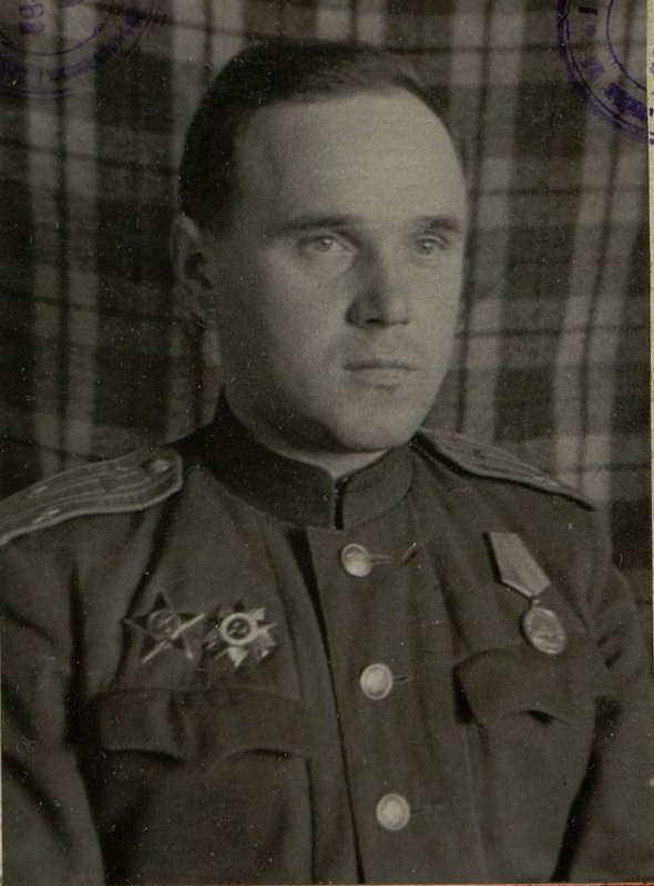Image: Deputy Brigade Commander for Political Affairs Lieutenant Colonel V.M. Gvozdkov
