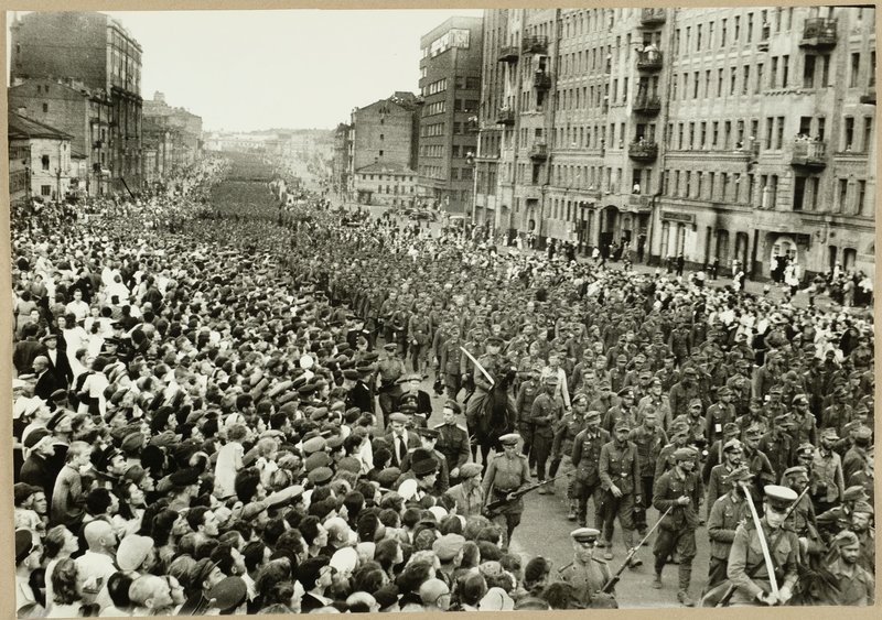 "Columns of German Prisoners of War"