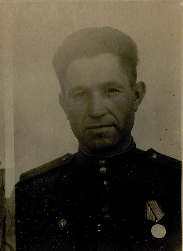 Image: Сommander of the platoon of transport vehicles, Foreman  Shevchenko GM