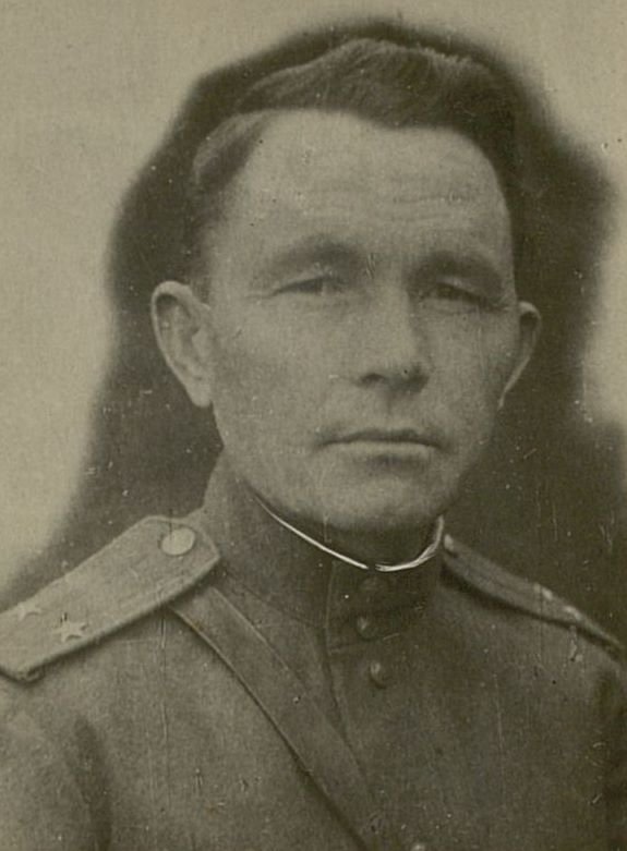 Image: Lieutenant Colonel Alekhin Nikolay Borisovich. Commander of the 1280th Infantry Regiment of the 391st Infantry Division
