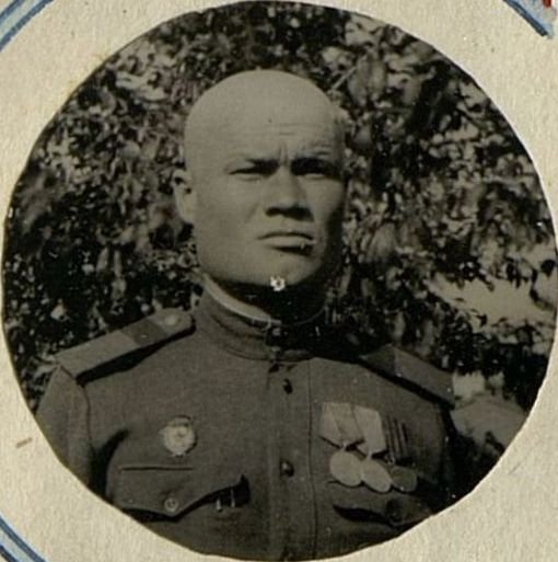 Image: Guards senior sergeant Burchevsky