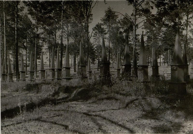 Фотография: Общий вид воинского кладбища у д. Слобудка Пружанского района