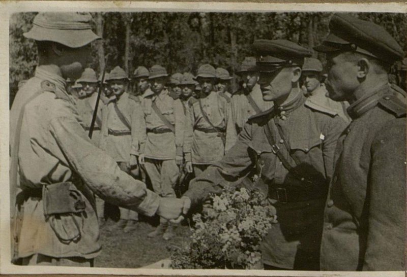 Фотография: Принятие военной присяги