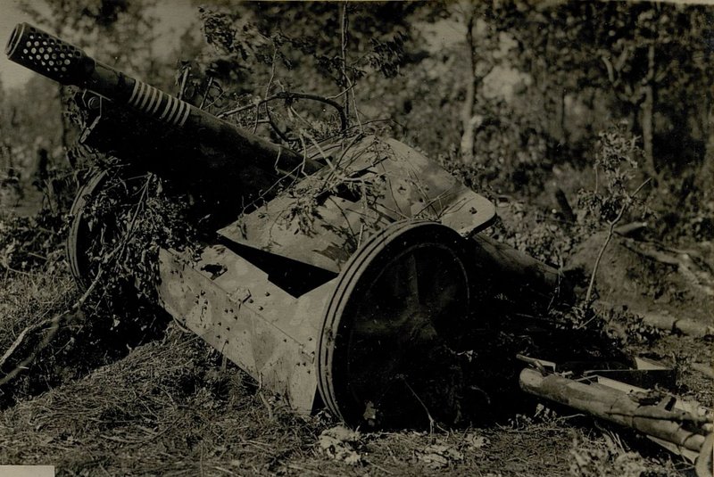 Image: The German battery fell silent