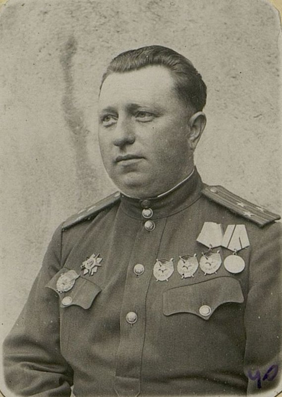 Image: Head of the Political Department of the Guard, Colonel A.S. Kudryashov