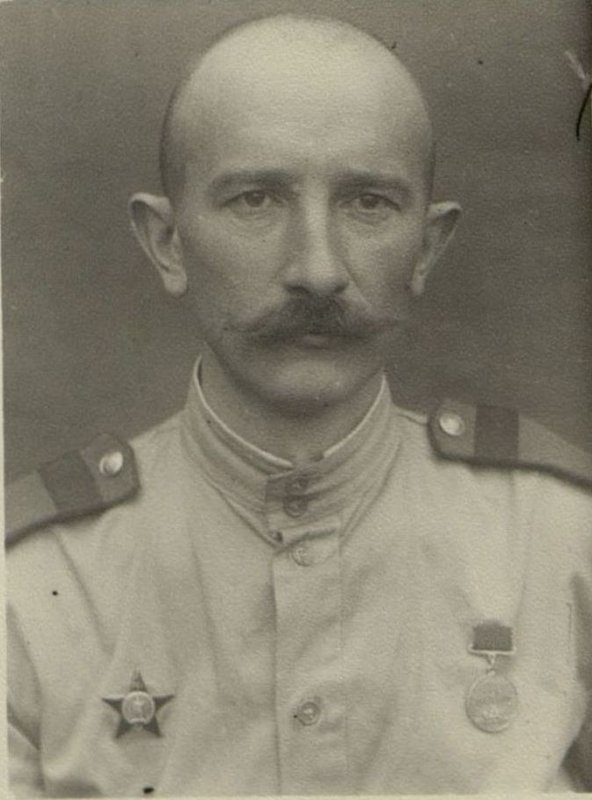 Image: Clerk Mobile repair base senior sergeant Skornyakov A.I.