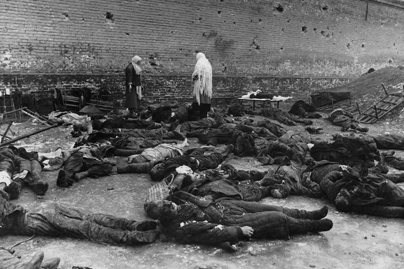 Расстрел мирного населения фашистскими войсками перед отступлением. Тюрьма в Ростове-на-Дону