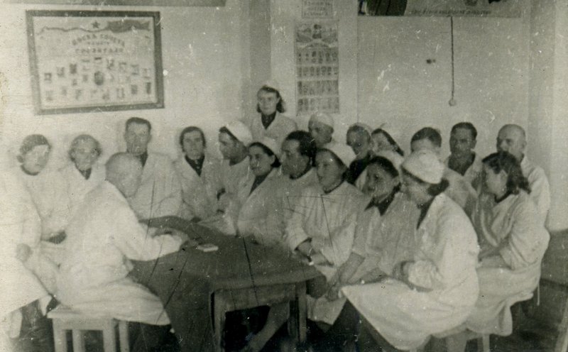 Morning medical council of the evacuation hospital No. 3659