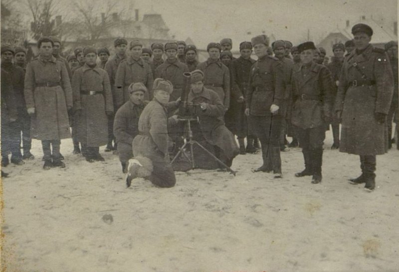 Фотография: Зачетные стрельбы во взводе минометчиков