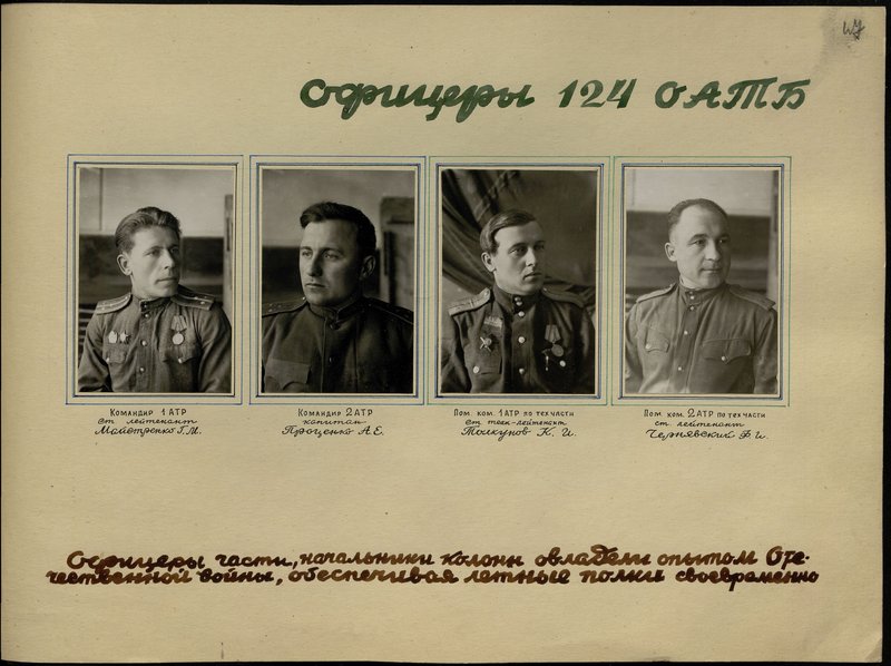 Оригинальный образ: Командир 1 АТР (авиационно-технической роты) Старший лейтенант Майстренко Г.М.