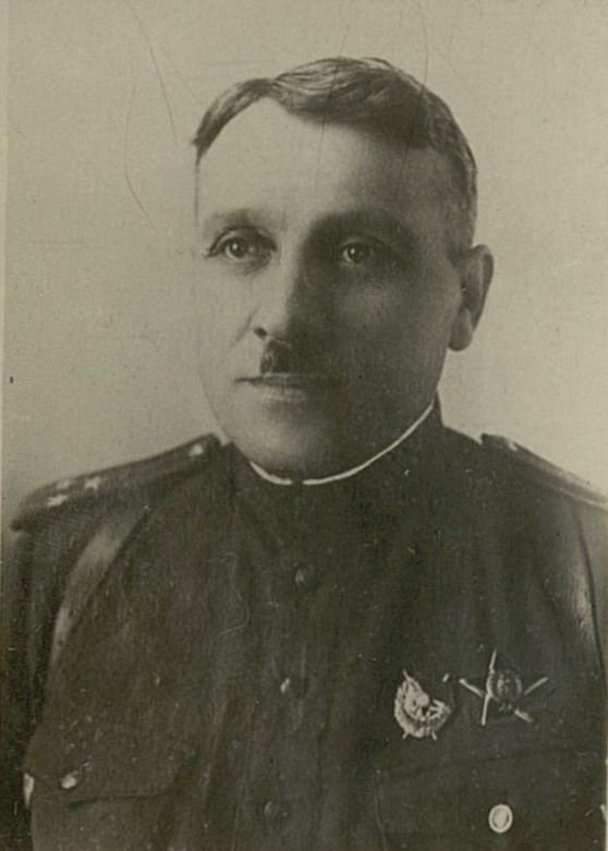 Image: Colonel Sokolov Ivan Pavlovich. Head of the Communications Department of the 1st Shock Army