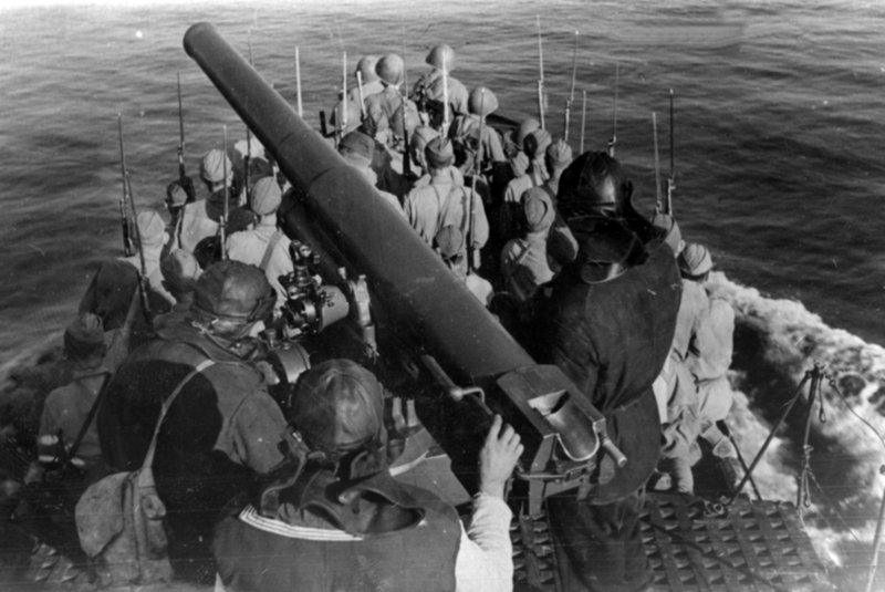 Photo from the archive of Central Navy Museum in Petersburg