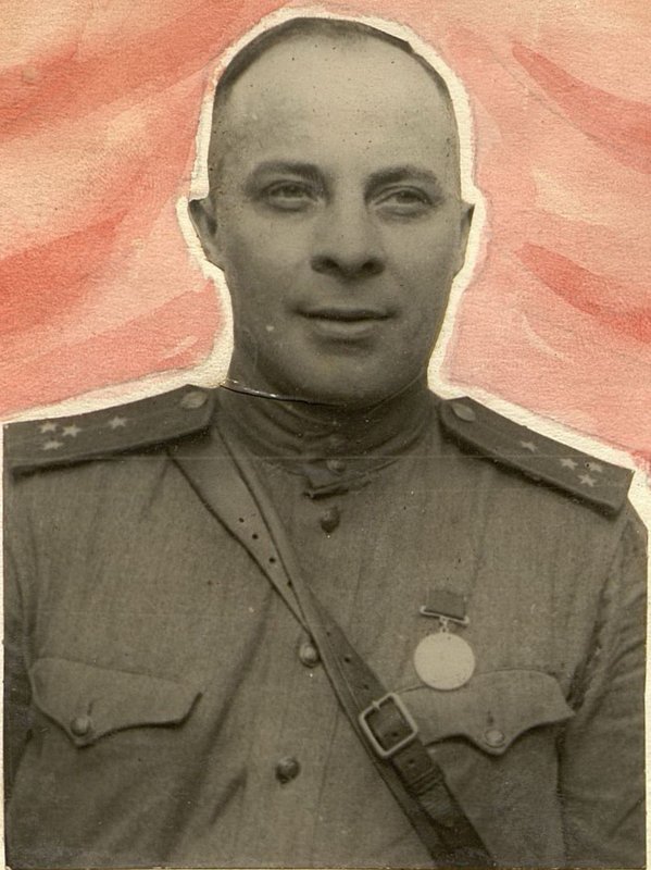 Image: Assistant Regiment Commander for Supply Captain Mikhailov