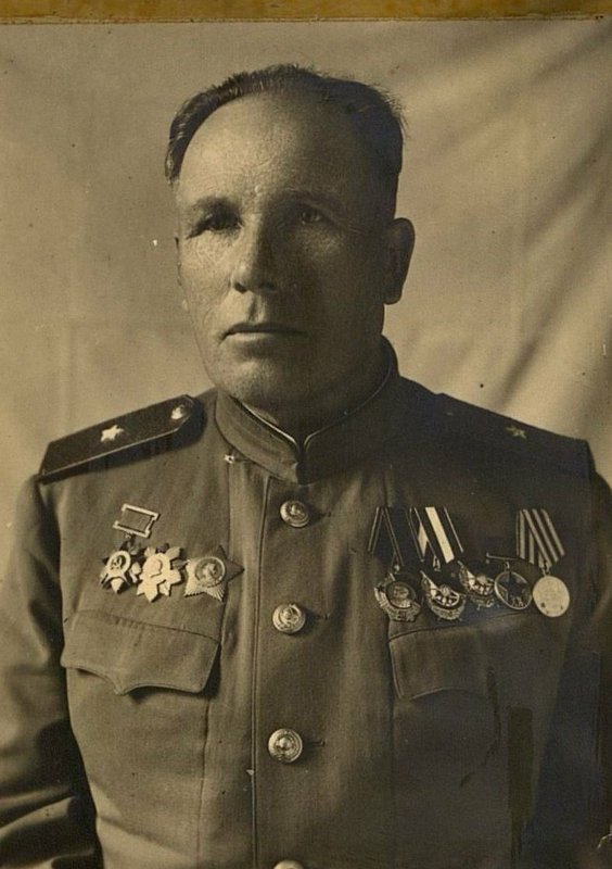 Image: Chief of Staff of the 59th Guards Rifle Division of the Guards Lieutenant Colonel Mikhailov