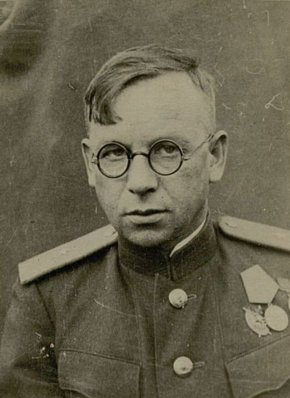 Image: Major General of Engineering Troops Smirnov-Nesvitsky Alexander Ivanovich. Head of the Department of Engineering Troops of the Northwestern Front