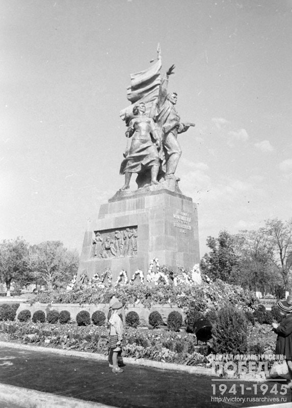 Memorial to the soldiers who liberated Novorossiysk from the German invaders