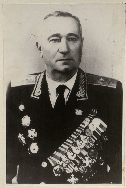 Image: First Chief of Staff of the 227th Howitzer-Artillery Regiment of the Guards Major General of Artillery Krasnokutsky Daniil Mikhailovich